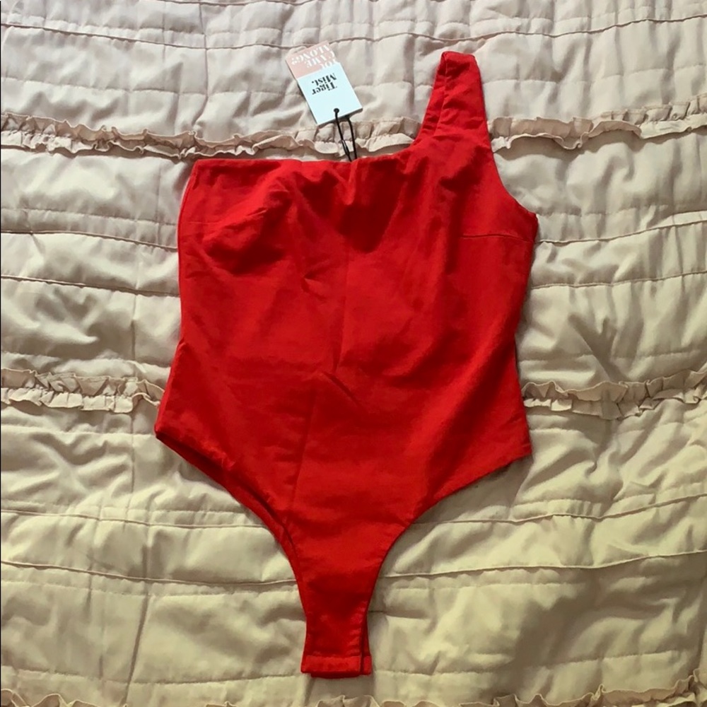 Tiger Mist One Shoulder Body Suit
